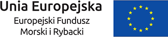 napis Unia Europejska Europejski Fundusz Morski i Rybacki